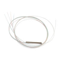 Splitter (Divisor Óptico) Tipo PLC, de 1x4, para Fusión (Sin Conectores)