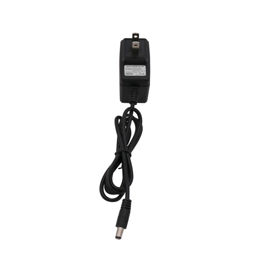 Fuente de poder de 12 Vcc @ 1 Amp Regulado / Uso en Interior / Múltiples Usos / Con cable de 95 cm