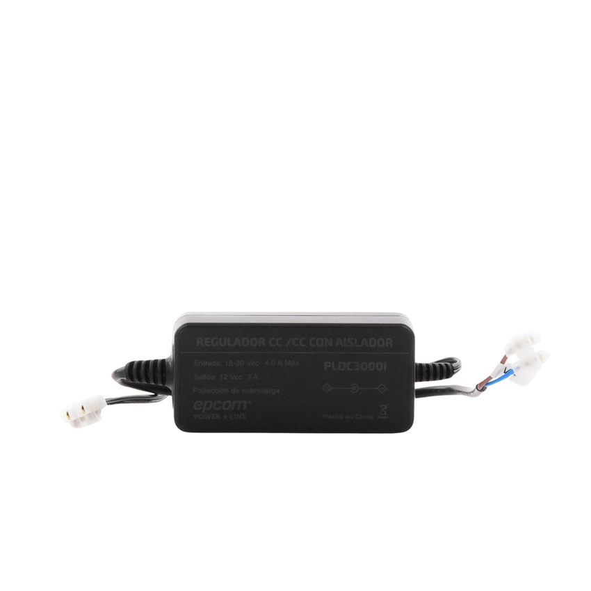 Convertidor de Voltaje con Aislador de 15-30 Vcc a 12 Vcc / 3 Amp Max.
