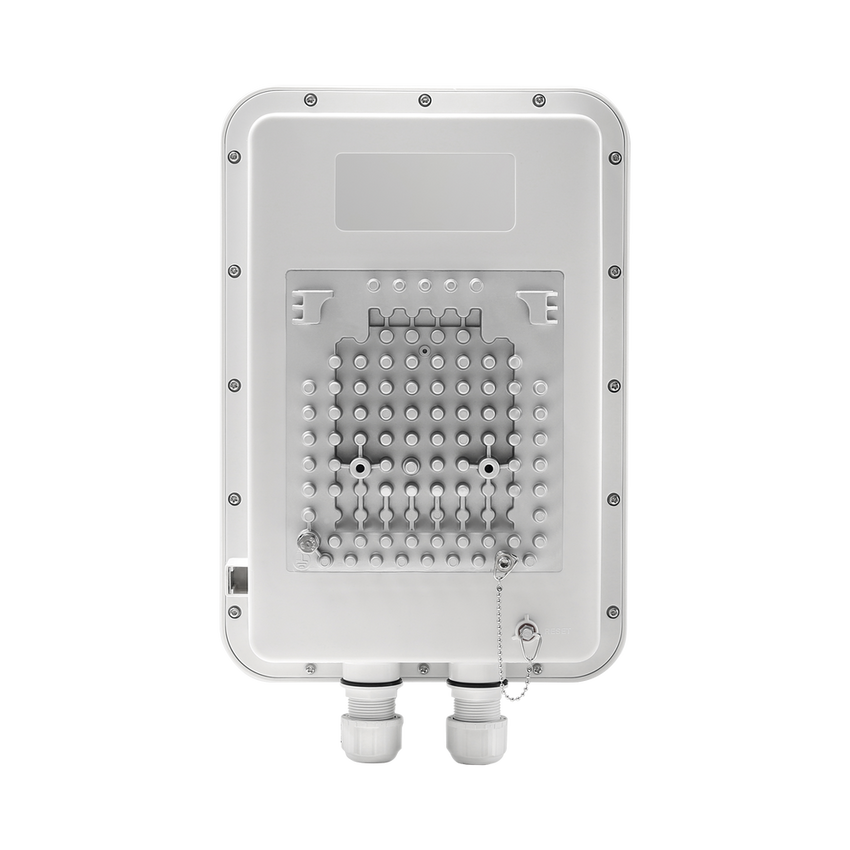Access Point WiFi cnPilot e700 para alta densidad de usuarios, para exterior, IP-67 grado industrial, para temperaturas extremas, doble banda, antena Beamforming omnidireccional