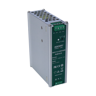 Fuente de alimentación /Entrada: 100-240 Vac /Salida: 12 Vcc / 6.3 A / 75 W / din rail