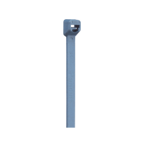 Cincho Pan-Ty™ 203mm Largo x 3.4mm ancho,  Intermedio de Nylon 6.6 y Metal Detectable, Color Azul. 100 Piezas.