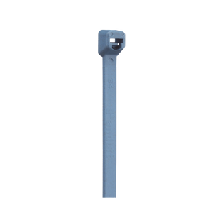Cincho Pan-Ty™ 203mm Largo x 3.4mm ancho,  Intermedio de Nylon 6.6 y Metal Detectable, Color Azul. 100 Piezas.