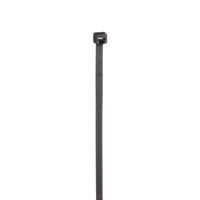 Cincho de Nylon 6.6, de 203mm largo x 3.6mm ancho, Color Negro. Paquete de 1000 Piezas