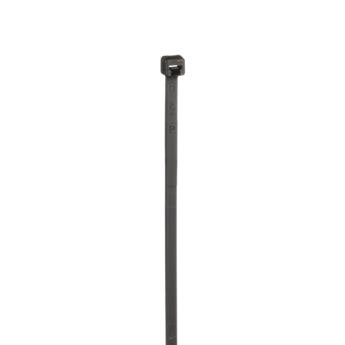 Cincho de Nylon 6.6, de 203mm largo x 3.6mm ancho, Color Negro. Paquete de 1000 Piezas