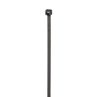 Cincho de Nylon 6.6, de 203mm largo x 3.6mm ancho, Color Negro. Paquete de 1000 Piezas