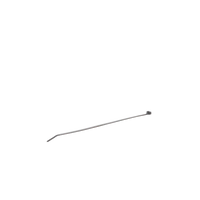 Cincho de Nylon 6.6, 203mm largo x 3.6mm ancho, Color Negro. Paquete de 1000 Piezas