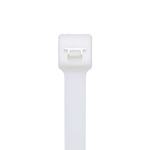 Cincho de Nylon 6.6 de Bloqueo, 188 mm largo x 4.8mm ancho, Color Natural, Interior, Paquete de 1000pz