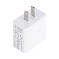 Cargador Micro-USB Profesional de 1 Puerto / 5 VCC / 1 Amper Para Smartphones y Tablets / Voltaje de Entrada de 100-240 VCA