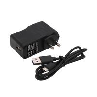Adaptador de pared de 5 Vcc, @ 3 A con micro-USB tipo C