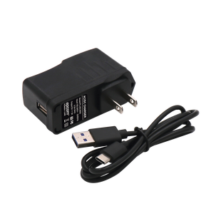 Adaptador de pared de 5 Vcc, @ 3 A con micro-USB tipo C