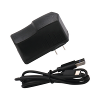 Adaptador de pared de 5 Vcc, @ 3 A con micro-USB tipo C