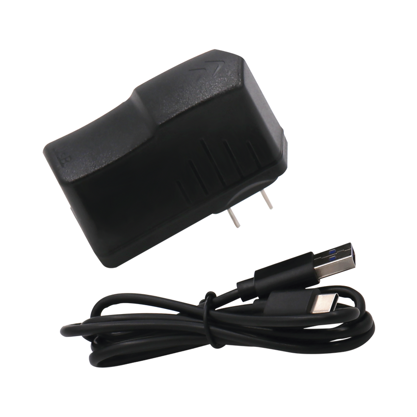 Adaptador de pared de 5 Vcc, @ 3 A con micro-USB tipo C
