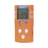 Monitor Personal Multi Gas | Con Sensor Pellistor Detecta 4 Gases (O2/H2S/CO/LEL)