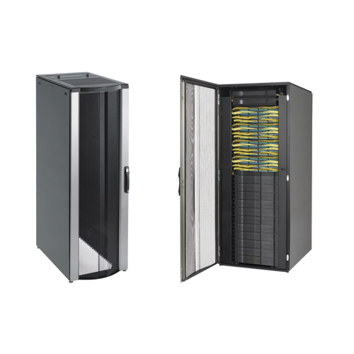 Gabinete de Telecomunicaciones ProLine ConnecTek, 800 mm de Ancho, 1100 mm de Profundidad, 42 UR, Color Negro