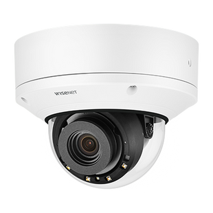 Cámara Domo 4K con IA / Lente Motorizado de 4.5 a 10mm / P-Iris, WDR 120dB / Ranura SD / Protección IP52 e IK10