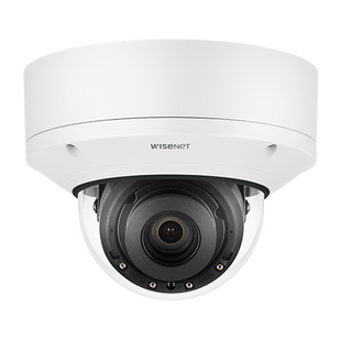 Cámara Domo 4K con IA / Lente Motorizado de 4.5 a 10mm / P-Iris, WDR 120dB / Ranura SD / Protección IP52 e IK10