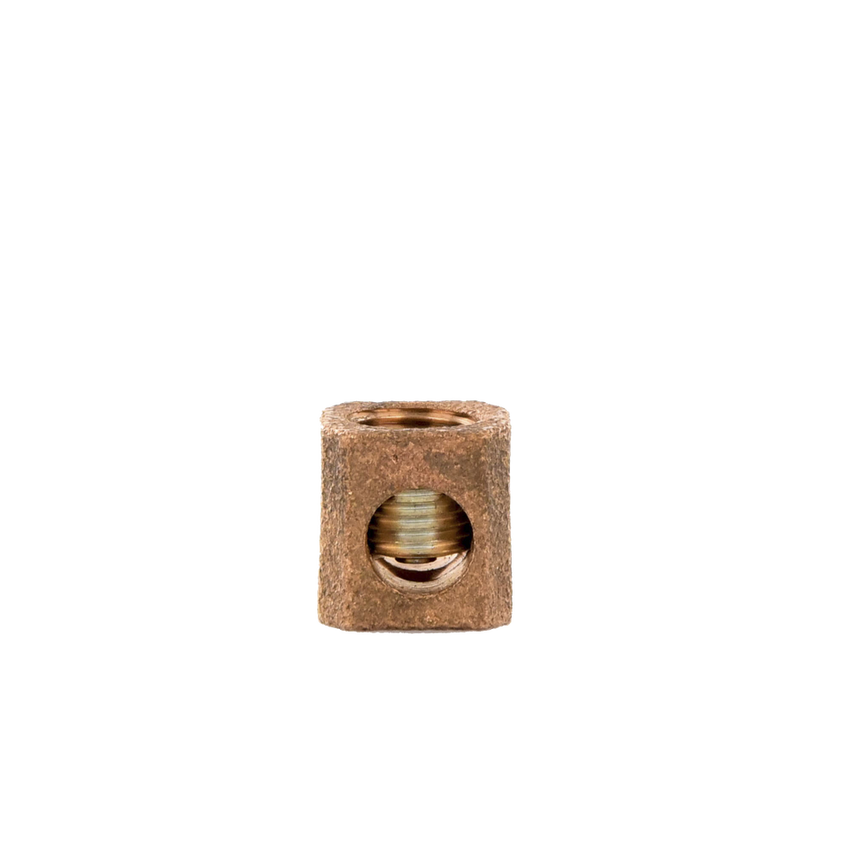 Terminal Tipo Lengüeta Recta de Cobre, Cal. 8 a 1/0 AWG,  Orificio para perno de 5/16" (7.9mm)