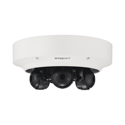 Cámara IP Multisensor 6MP ( 3 Sensores de 2MP) WDR 150 DB, Lente Motorizado 3 - 6 MM /  HPOE / IP66 / IK10 / NEMA 4X