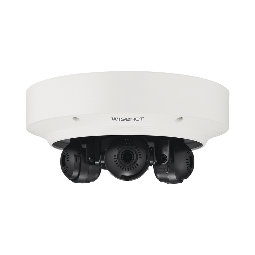 Cámara IP Multisensor 6MP ( 3 Sensores de 2MP) WDR 150 DB, Lente Motorizado 3 - 6 MM /  HPOE / IP66 / IK10 / NEMA 4X