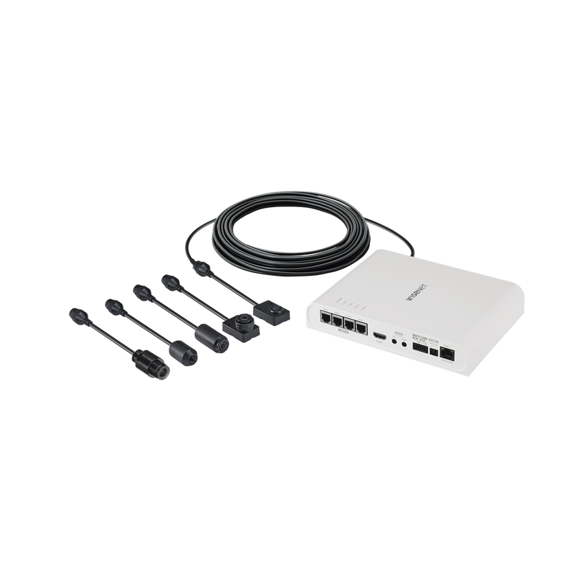 Modulo para camara oculta de 2MP soporta hasta 4 Lentes / WDR 150dB / Wisestream II / Alarma I/O / Soporta Memoria SD