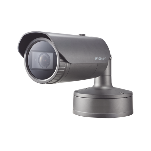 Camara Bala IP 4K con IA / Lente Motorizado 4.5 a 10mm / P-Iris / WDR 120dB / H.265 / RanuraSD / Protección IP67 IK10 NEMA4X
