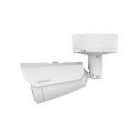 Camara Bala IP 4K con IA / Lente Motorizado 31x 6.91 a 214.7 mm / P-Iris / WDR 120dB / H.265 / RanuraSD / Protección IP67 IK10 NEMA4X / conteo de personas y vehiculos