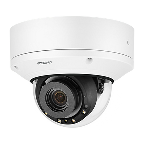 Cámara Domo 4K con IA, Antivandalica / Lente Motorizado de 4.5 a 10mm / P-Iris, WDR 120dB / Ranura SD / Protección IP52 e IK10