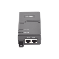 Inyector PoE  IEEE 802.3at, Puertos Gigabit, Hasta 30 W de Salida PoE (Mid-span)