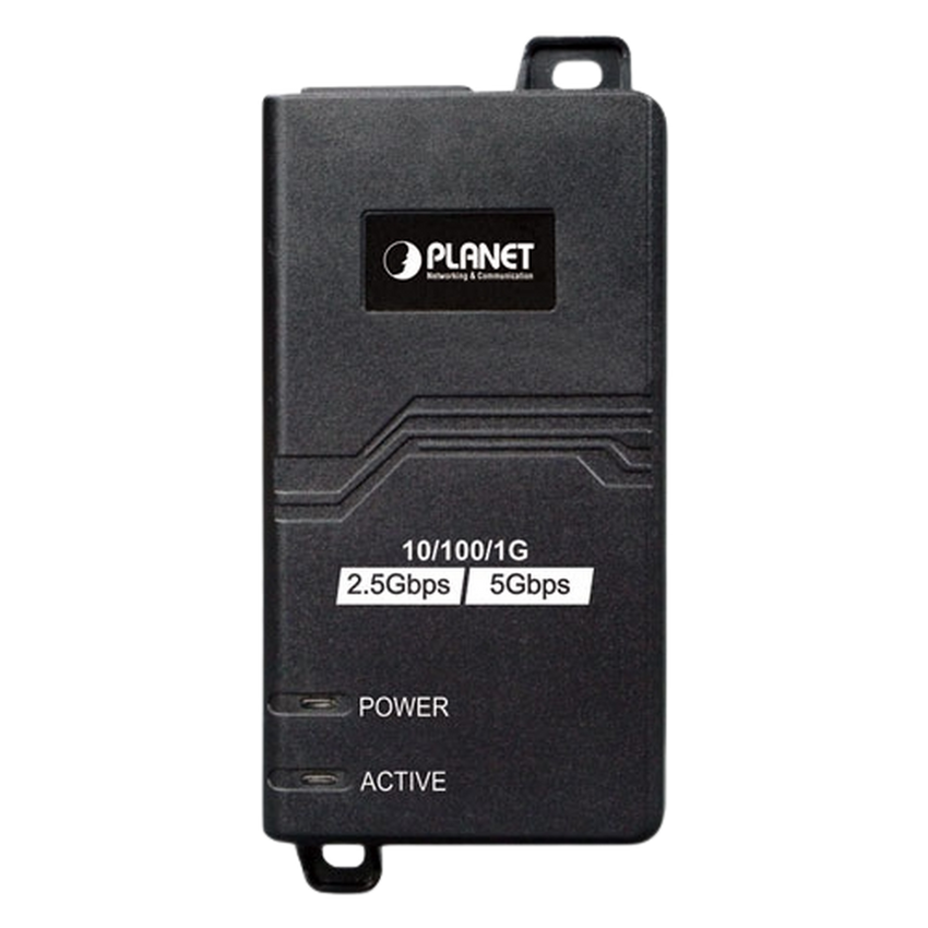 Inyector PoE 802.3 af/at, Hasta 30 W, con Puertos de 10/100/1000Mbps/ 2.5 Gbps/5 Gbps