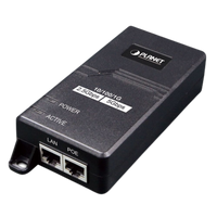 Inyector PoE 802.3 af/at, Hasta 30 W, con Puertos de 10/100/1000Mbps/ 2.5 Gbps/5 Gbps