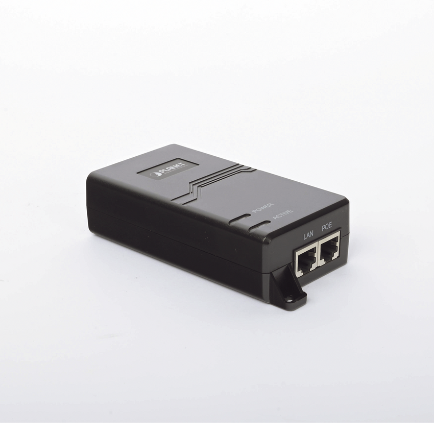 Inyector 802.3bt de 60W en 4-Pares UTP, Compatible con 802.3af/at Gigabit 10/100/1000 Mbps