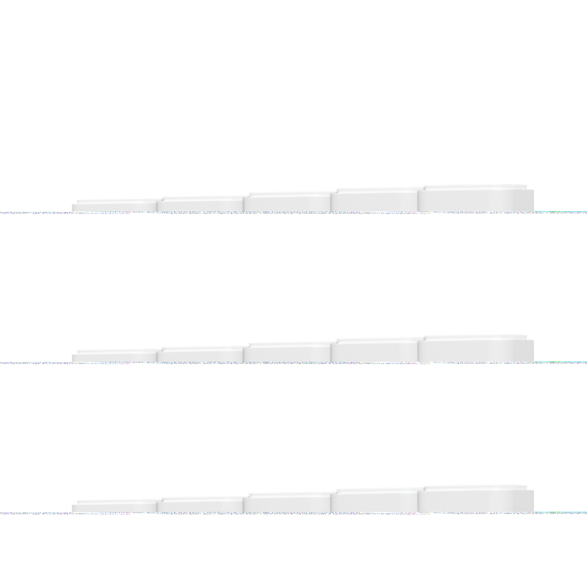 5 Unidades del Adaptador PoE Ubiquiti de 24 VDC, 0.5 A con puerto Gigabit, color blanco