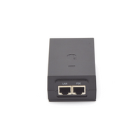 Adaptador PoE Ubiquiti de 24 VDC, 1.0 A Puerto Fast Ethernet