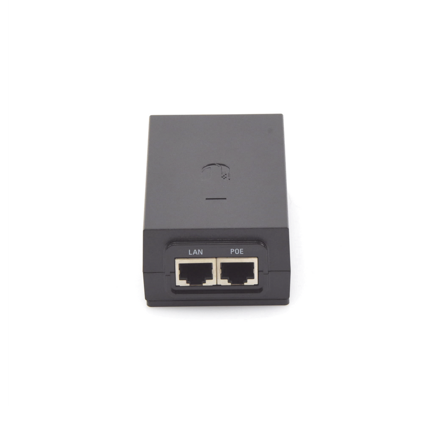 Adaptador PoE Ubiquiti de 24 VDC, 1.0 A Puerto Fast Ethernet