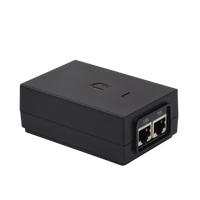 Adaptador PoE Ubiquiti de 24 VDC, 1.25 A con puerto Gigabit