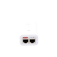 Adaptador PoE Ubiquiti Gigabit de 24 VDC, 0.3 A