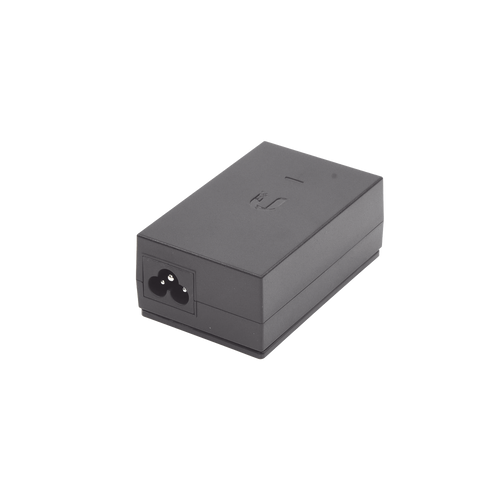 Adaptador PoE Ubiquiti de 48 VDC, 0.5 A, Fast Ethernet (10/100 Mbps)