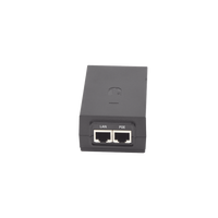 Adaptador PoE Ubiquiti de 48 VDC, 0.5 A, Fast Ethernet (10/100 Mbps)