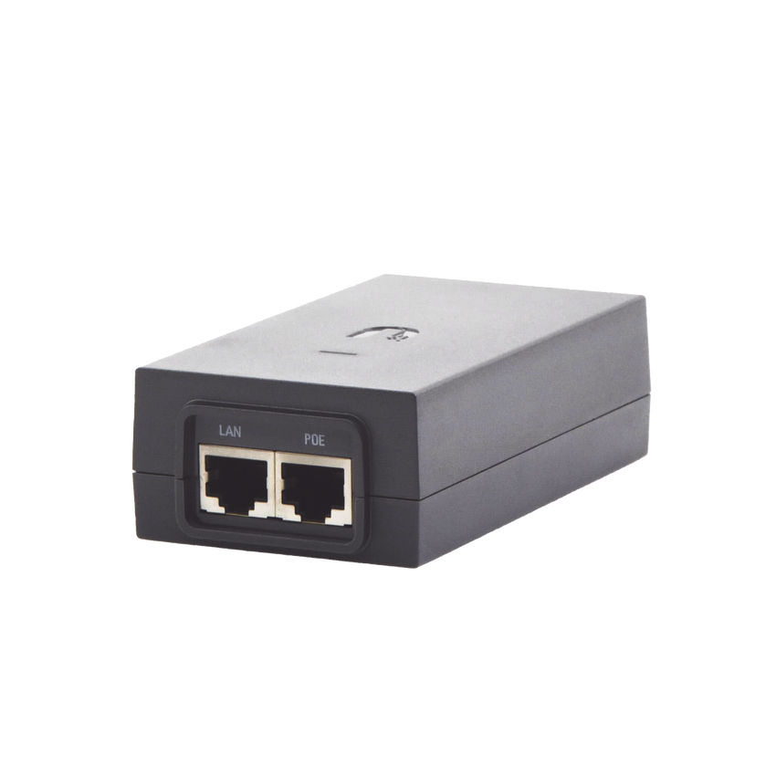 Adaptador PoE Ubiquiti de 50 VDC, 1.2 A puerto Gigabit para equipos airFiber