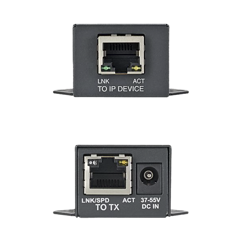 Receptor PoE/PoE+ Para Uso con Transmisor POEXTX1, Hasta 610 Metros (2000 ft) con Cable Cat5e o Cat6, 10/100Mbps