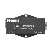 Receptor PoE/PoE+ Para Uso con Transmisor POEXTX1, Hasta 610 Metros (2000 ft) con Cable Cat5e o Cat6, 10/100Mbps