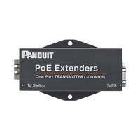 Transmisor PoE/PoE+ Para Uso con Receptor POEXRX1, Hasta 610 Metros (2000 ft) con Cable Cat5e o Cat6, 10/100Mbps