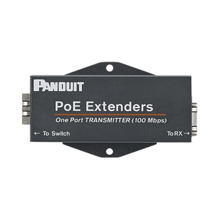 Transmisor PoE/PoE+ Para Uso con Receptor POEXRX1, Hasta 610 Metros (2000 ft) con Cable Cat5e o Cat6, 10/100Mbps