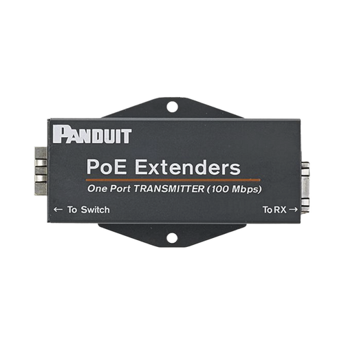 Transmisor PoE/PoE+ Para Uso con Receptor POEXRX1, Hasta 610 Metros (2000 ft) con Cable Cat5e o Cat6, 10/100Mbps