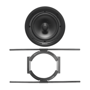 KIT de Bocina de Techo TruAudio de 6in PP6 con Soporte de Acero Rígido para Techos Suspendidos