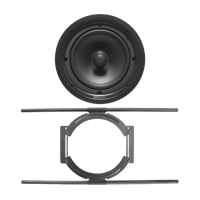 KIT de Bocina de Techo TruAudio de 6in PP6 con Soporte de Acero Rígido para Techos Suspendidos