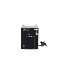 UPS de 1500 VA/1500 W, Topología Línea Interactiva, Entrada 120 Vca NEMA 5-15P, Onda Senoidal Pura, Mini Torre, Con 8 Tomas NEMA 5-15R
