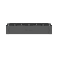 Organizador de Cables Horizontal PatchRunner™, Sencillo (Solo Frontal), Para Rack de 19in, 2UR