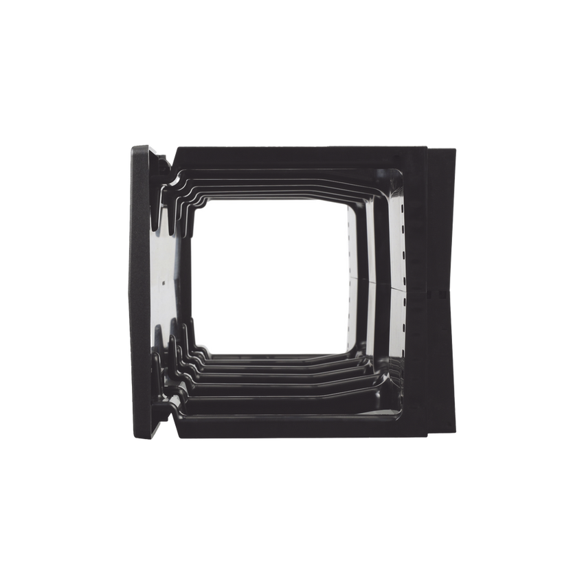 Organizador de Cables Horizontal PatchRunner™, Sencillo (Solo Frontal), Para Rack de 19in, 4UR